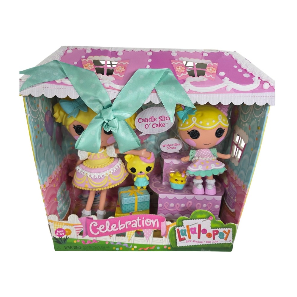 Lalaloopsy Celebration Candle Slice O' Cake Doll Set with Wishes Slice O' Cake